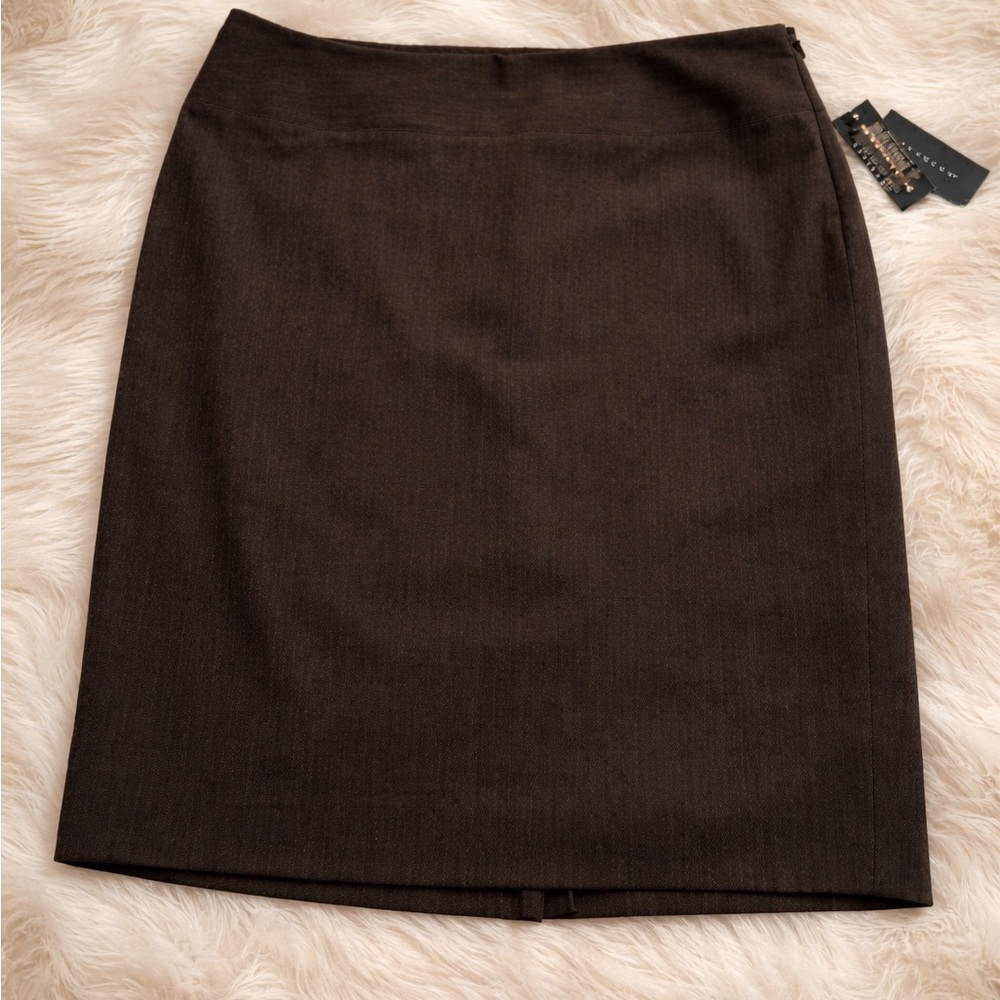 Rafaella Elegant charcoal Gray Skirt